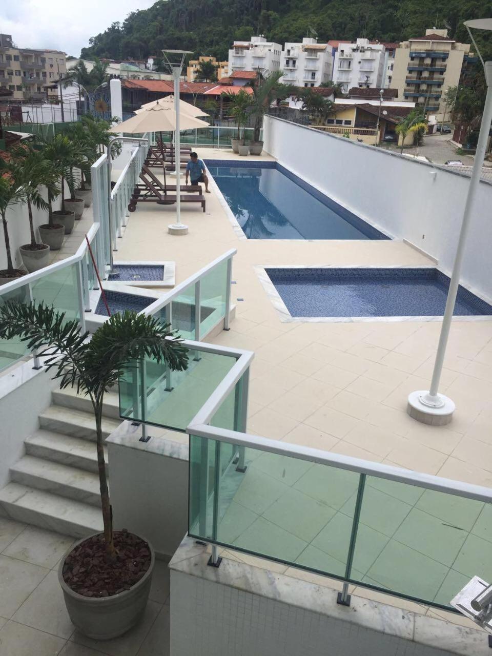 Apartamento Praia Grande: Conforto e Wi-Fi na Orla de Ubatuba Exterior photo